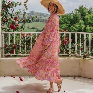 Spell butterfly dress maxi